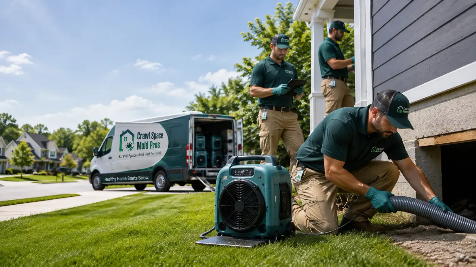 Crawl Space Mold Removal in Laporte, CO